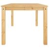 Dining Table PANAMA 180x90x75 cm Solid Pine Wood