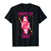 Queen of Farts Embarrassing Joke Adult Humor T-shirt Men Women 100% Cotton T Shirts Short Sleeve Tops 0725-1 P402