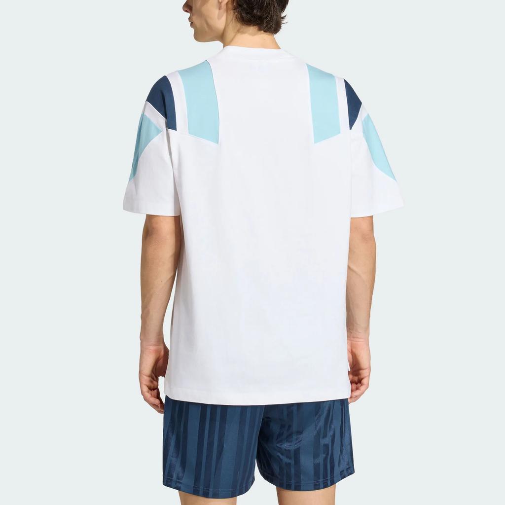 adidas Originals Eqt Argentina Football Casual Culture Cotton Knit Short Sleeve T-Shirt Men Tops KG2288