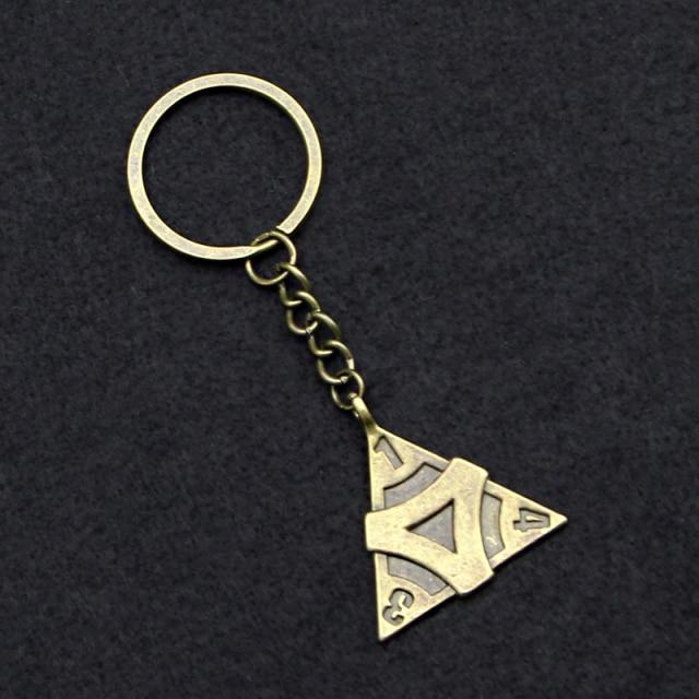Игровые Украшения Пятая Личность Identity V Ожерелья Подарочные Подарки Треугольник 1 3 4 Подвеска 2 Цвета Автомобильные Ожерелья Хэллоуин Мужские Подарочные Подарки Мода золотой