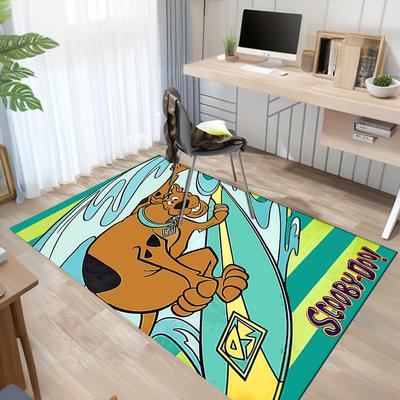 Scoobydoo Adventure Carpet For Playroom Bedroom Living Room Sofa Home Decorkids Game Area Rug Nonslip Floor Mat