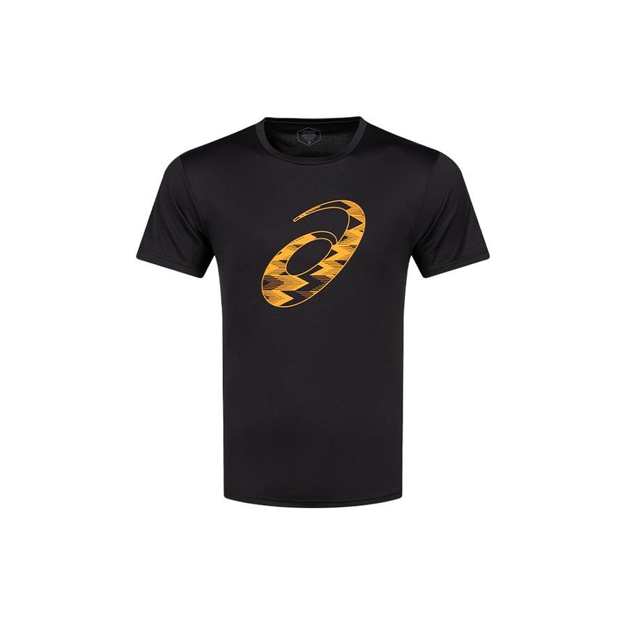 Asics Soft And Comfortable Casual Sports Short Sleeve T-Shirt Men Tops Black 2031E615-001