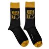 Nirvana Unisex Adult Stacked Logo Ankle Socks
