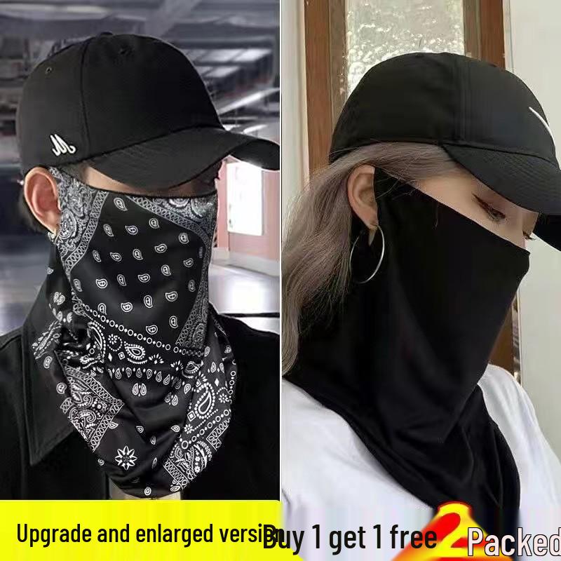 Paisley UV Protection Face Mask and Neck Guard for Men & Women - Perfect for Spring, Summer Cycling & Driving