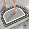 Diatom Mud Bathroom Absorbent Floor Mat, Bathroom Entry Door Non-slip Mat, Household Floor Mat, Leave-in Kitchen Mat