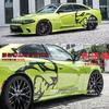 Custom Car Stickers FOR Dodge Challenger Hellcat SRT Body Modification Vinyl Fashion v Racing Decal Film