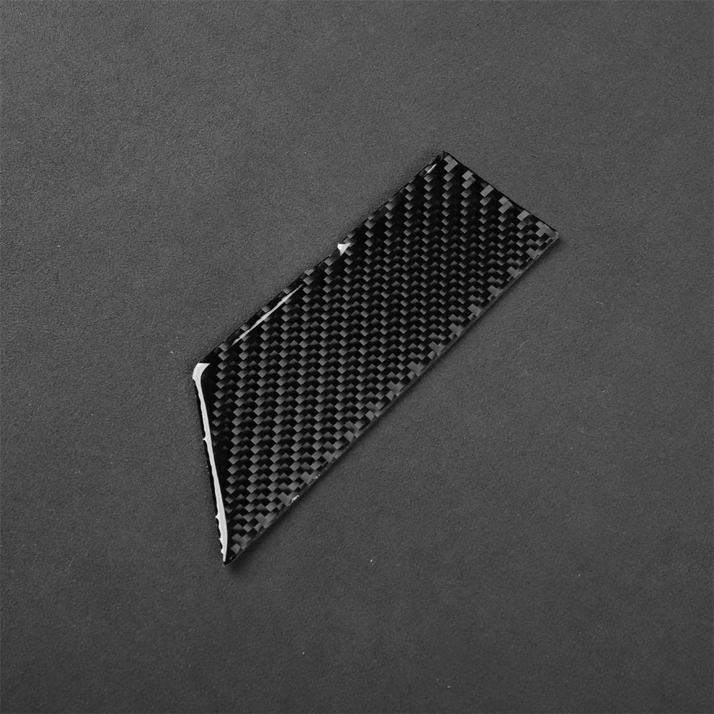Carbon Fiber Door Storage Slot Mats Panel Trim Cover For BMW 5 Series i5 G60 G68 2024 2025