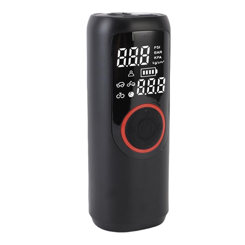 Tire Inflator Portable 150psi Wireless Pump with LED Fluorescent, Wireless Pump Car Tire Pump for Cars Motorcycles