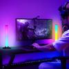 1 Drag 2,Colorful Pillar-Style Home Decorative USB Lamp,2 Modes USB Powered Button Control Living Room Ambient Light,USB Line Control Adjustable Light