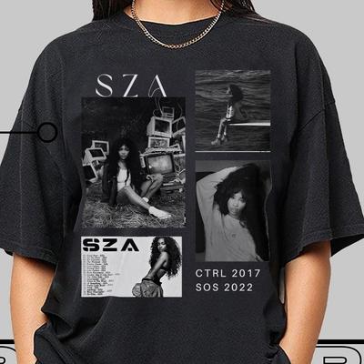 חולצת טי Sza, חולצת מעריצים וינטג' של Sza, חולצת טי יוניסקס של Sza ו-Kendrick Lamar Tour
