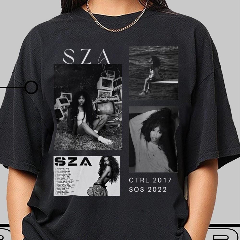 Sza T-Shirt, Vintage Sza Fan Shirt, Sza and Kendrick Lamar Tour Tee Unisex T-Shirt XXXXL
