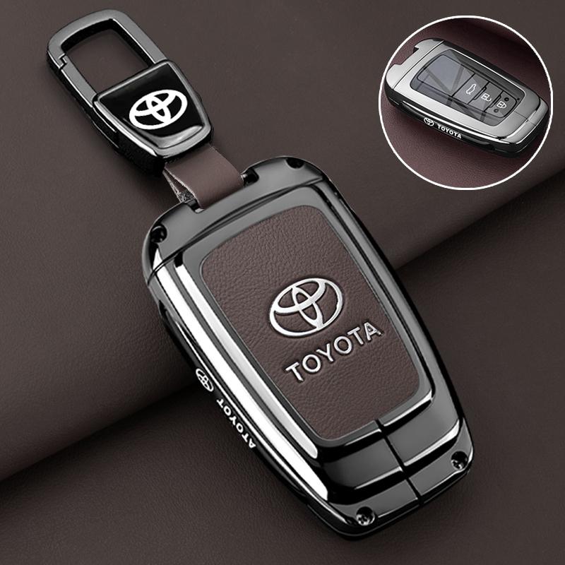 Car Key Cover Car Key Protector Shell Accessories For Toyota Corolla Prius Camry CHR C-HR RAV4 Altis Land Cruiser Prado