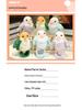 Popular Plush Parrot Bird Slap Bracelet & Pendant Doll