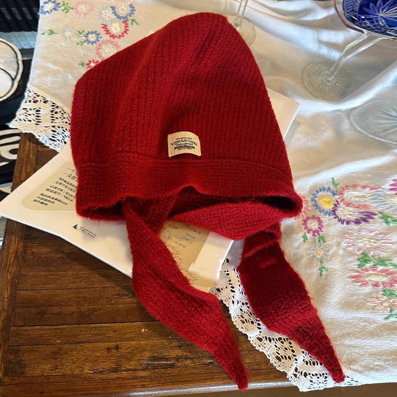 Autumn And Winter Balaclava Hat Children, Scarf One-Piece Hooded Shawl With Woolen Hat For Warmth, Ear Protection, And Neck Scarf