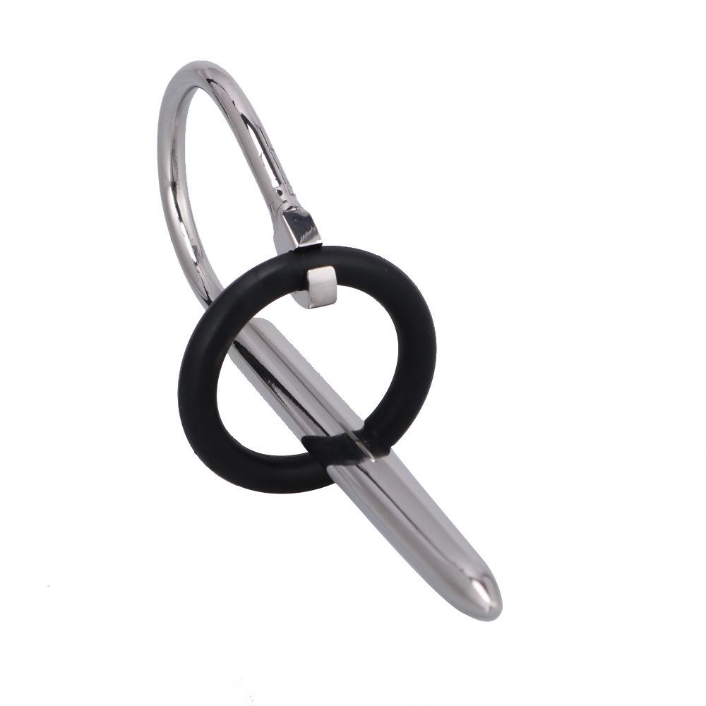 Men's Metal Urethral Glans Insert Dilator - Erotic Toy for Outdoor Wear