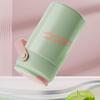 Detachable Straw Insulated Mugs Handheld Flower Tea Cup Practical Thermos  Girls