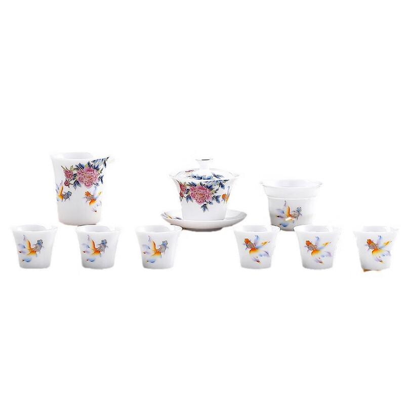 Chaxun Ice Jade Porcelain Kung Fu Tea Set