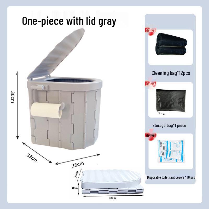 Portable Folding Car Toilet Tent for Camping, Road Trips & Emergencies