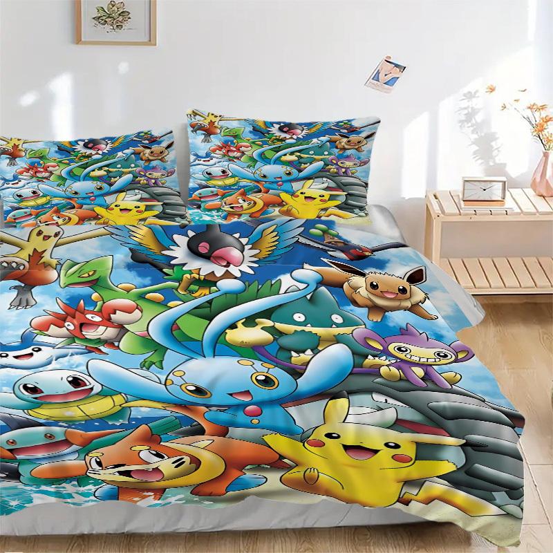 

3pcs , Duvet Cover Set for Bedroom - Includes 1 Duvet Cover and 2 Pillowcases (Core Not Included) yy251015227 135x200cm