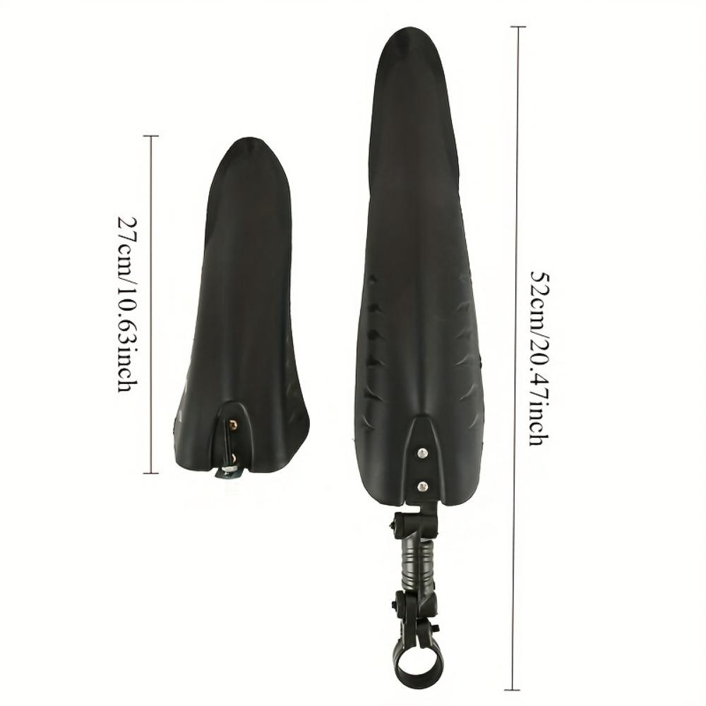 2pcs Bicycle Fender Mountain Off-Road Front and Rear Fender Wings