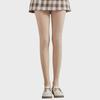 Women's Skin Tone Plus Velvet Thickened Leggings - Nude Natural Flesh Color for Spring and Autumn