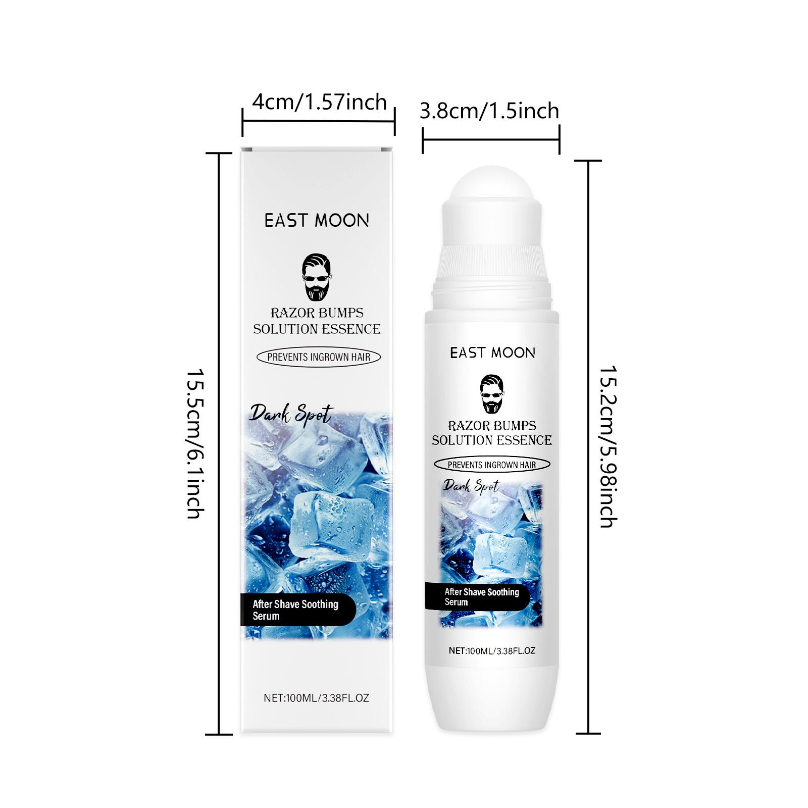 

East Moon Мужская эссенция после бритья Уменьшает повреждения Увлажняет Сушит Успокаивает Боль Замедление роста Удаление бороды Питательные сыворотки 100ml