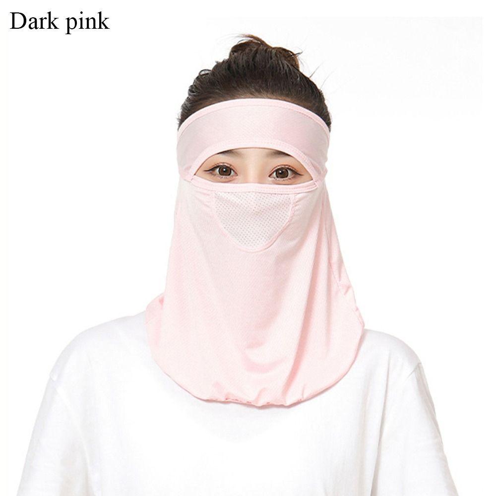 Thin UV Protection Mask Breathable Sun Protection Fashion Traceless Mask  Bike Cycling