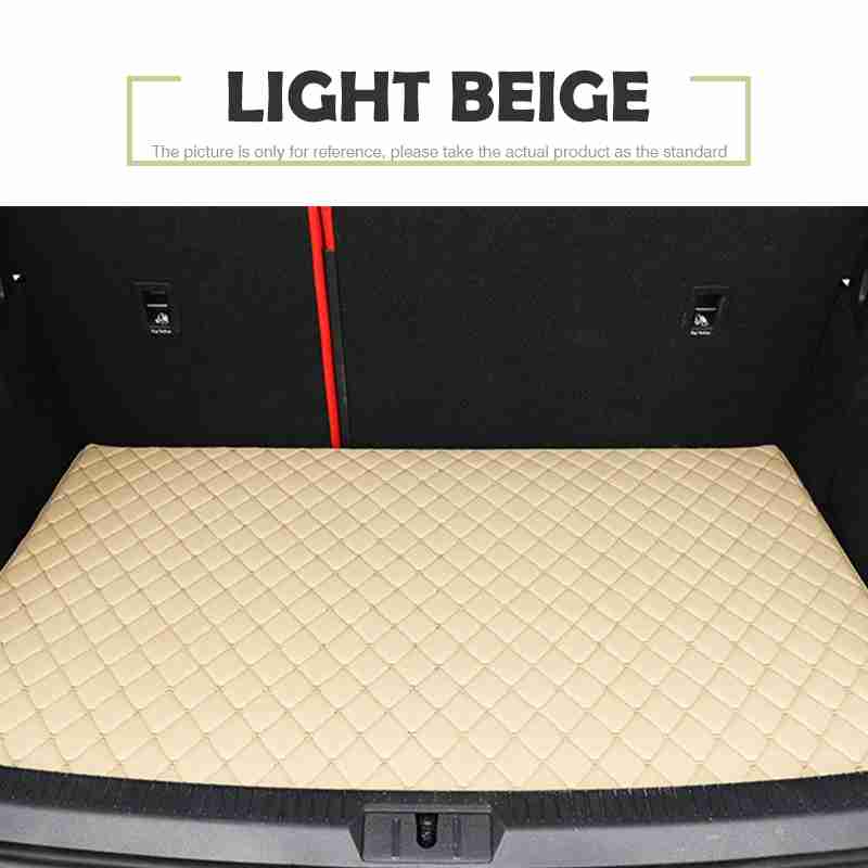 Car Trunk Mat For Toyota Verso Five Seats 2011 2012 2013 2014 2015 2016 2017 Cargo Liner Carpet Interior Accessories Cover