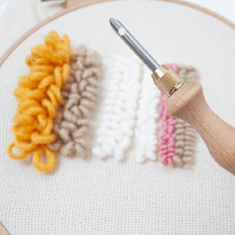 Punch Needle Kit Punch-Nadel-Set zum Sticken DIY Handarbeit Bastelarbeiten Herstellen