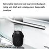 Retractable Cable Lock Portable Retractable Stroller Lock Black Backpack Safety Locker Snowboard Security Device for Luggage