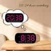 5 Levels Brightness Digital Alarm Clock Temperature Display Table Clock  Temperature Display