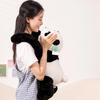 Back Treasure Plush Toy: Panda, Koala, Raccoon, Dinosaur Cloth Doll & Hugging Pillow for Kids