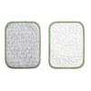 Silver Double Layer Non-Stick Dishcloth: Absorbent, Thickened Cotton Yarn Scouring Pad for Dishwashing and Pot Cleaning