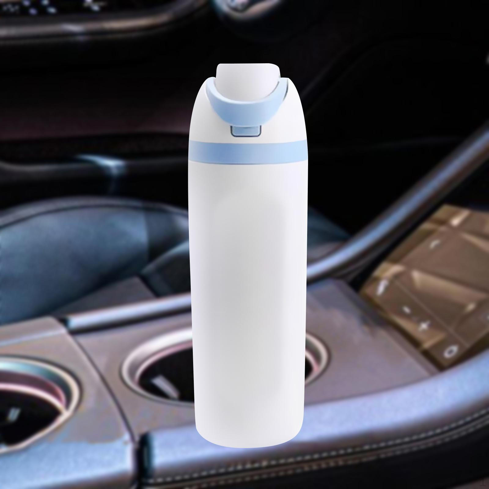 

Бутылка для воды из нержавеющей стали 600 мл Удобна для путешествий и работы белый