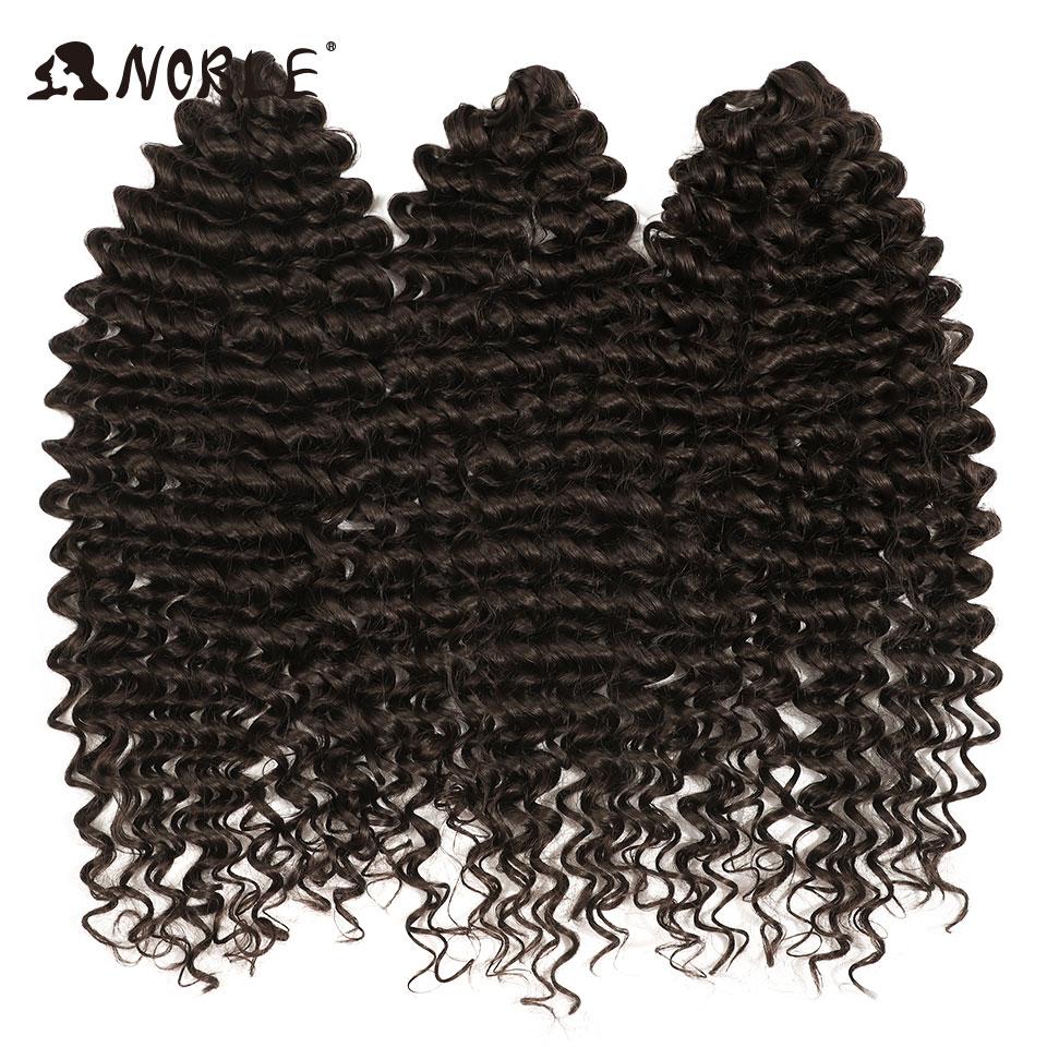 Edle Synthetische Flecht-Haarverlängerungen Deep Twist Curly 24 Zoll/60 cm Zopfhaar Ombre Hellgoldbraun Twist Häkelhaar