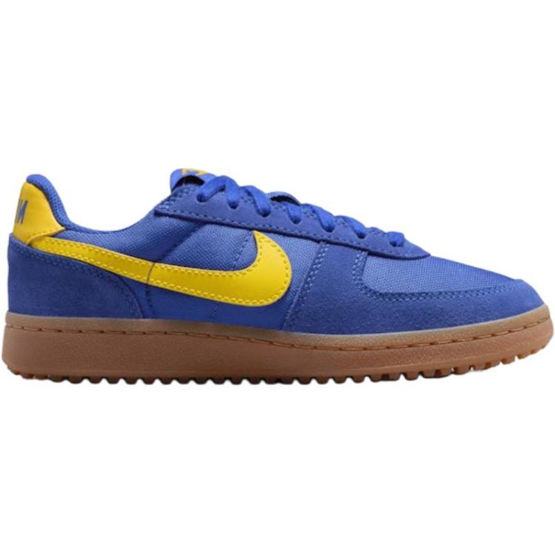 Nike Field General Low Top Kids' Skateboarding Shoes Blue Yellow Teenagers Sneakers IF0465-402