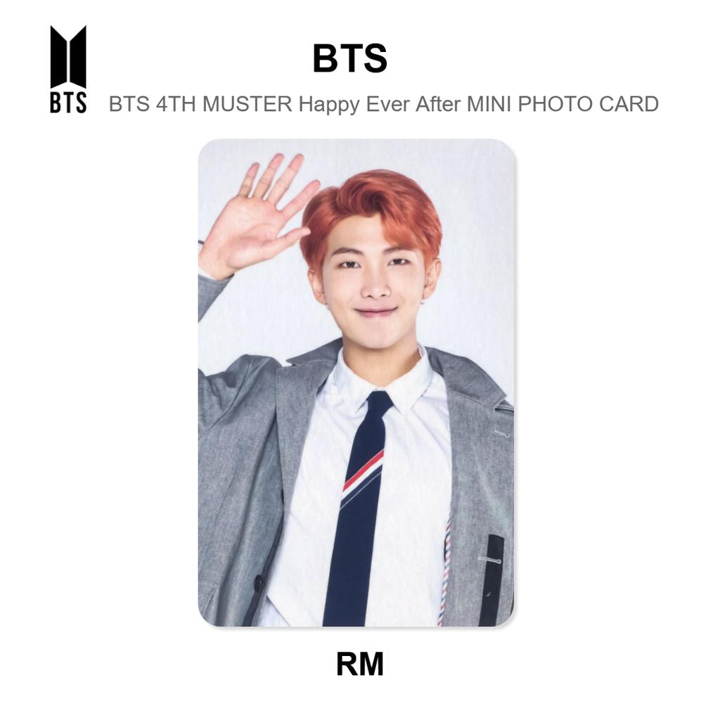 BTS BTS 4TH MUSTER Happy Ever After MINI PHOTO CARD Official Photocard