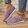 One Foot Stirrup Half Toe Casual Shoes Mom Driving Shoes Mesh Sneakers Heel-less Walking Shoes