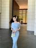 French Temperament Celebrity High-end Slanted Shoulder Dress Royal Sister Light and Mature Style Waist Slim-fitting Hip-wrapping Banquet Dress Dress 
