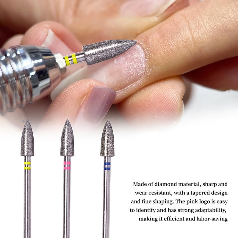 1Pcs Cone Nail Drill Bits Machine Pedicure Foot Cuticle Clean Tools Nail File Grinding Head Gel Polish Removal Nail Art Tools