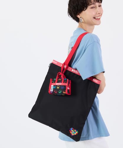 MICRO WEEKENDER CHARM/1611/Tetris Falling Blocks/Pink