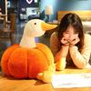 Pumpkin Duck Plush Toy Cute Gift For Kids And Animal Lovers