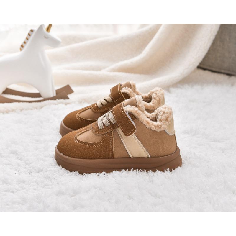 New Children's Warm Board Shoes Vintage Casual Winter Boots for Boys & Girl Comfortable Children's Shoes