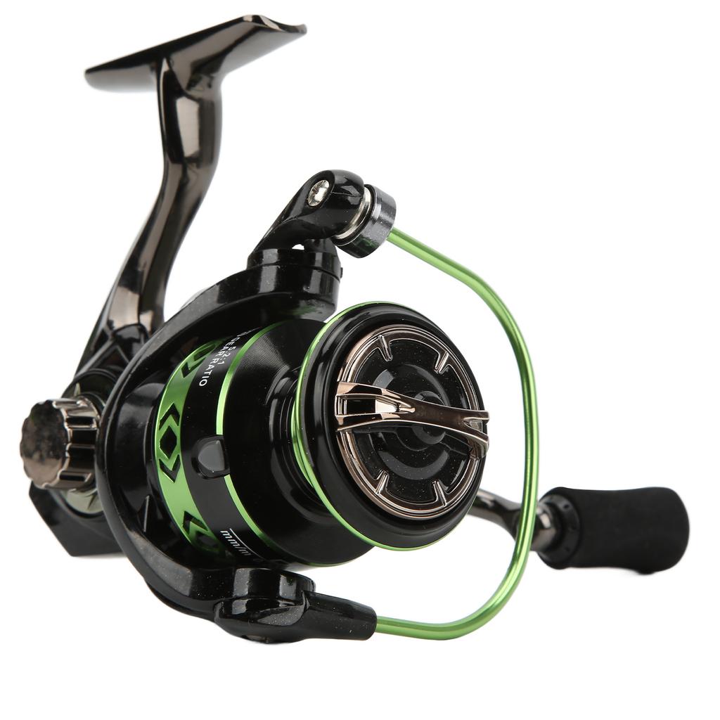 All Metal Fishing Line Wheel 45° Large Chamfer 5.2:1 Spinning Wheel Fishing ReelsDK3000