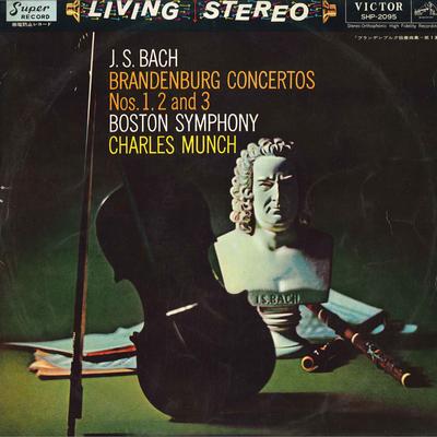Disque Vinyle CHARLES MUNCH, BOSTON SYMPHONY - J.s.bach : Concertos brandebourgeois No SHP2095 VICTOR Japon Classique Occasion