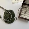S925 Sterling Silver Niche Design Sense Personalized Beaded Spot Necklace Simple Handmade Design Fashion Set