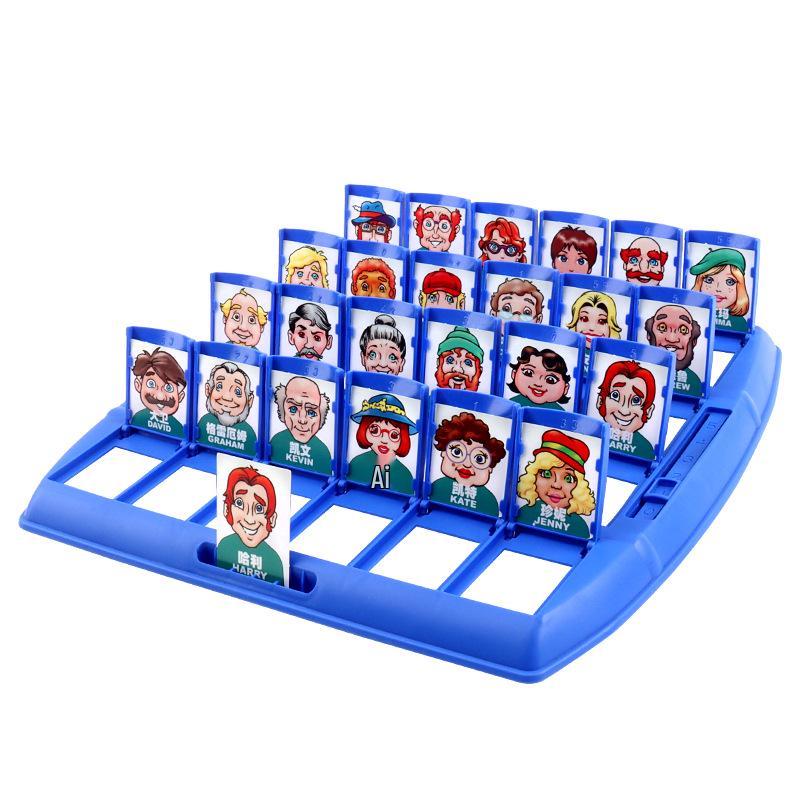 Guess Who? Two-Player Children's Memory Board Game for Parent-Child Interaction