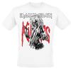 IRON MAIDEN Killers Vintage Graphic T-Shirt, Official Band Tour Merch, Heavy Metal Music Tee, Cotton Streetwear Shirt for Men