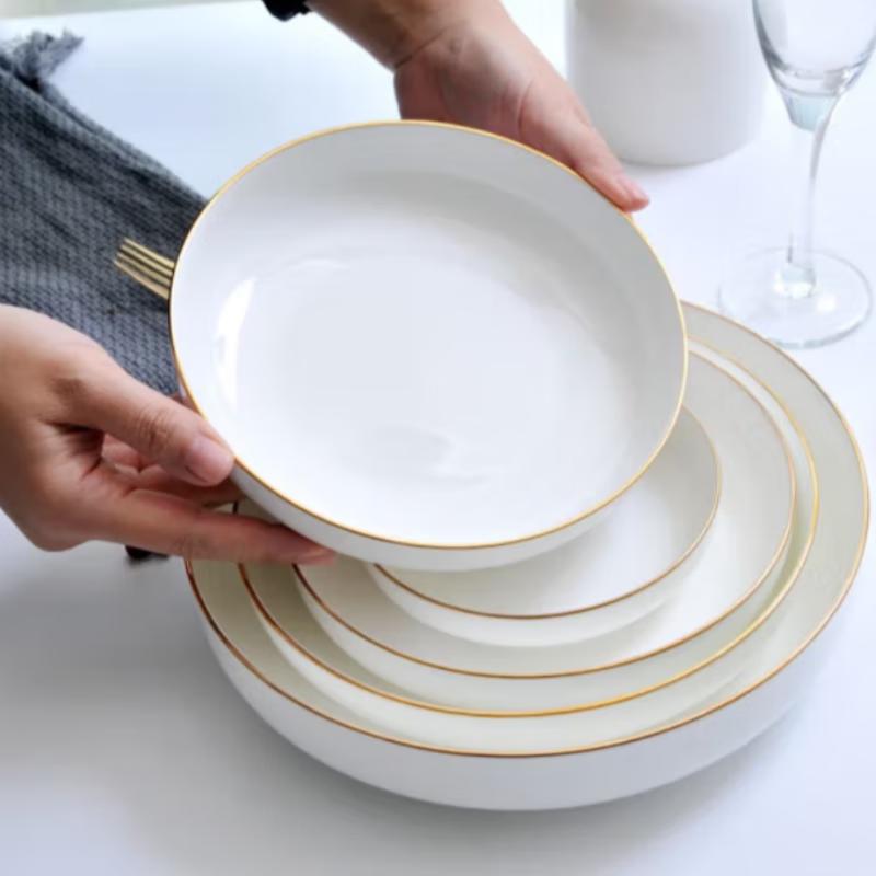 AMPEREX Ceramic Deep Serving Plate