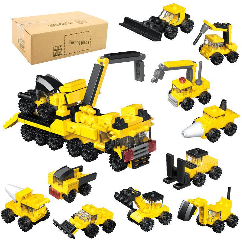 Xiaomingxing Bausteine - Kompatibel mit Lego, Pädagogisches Montagespielzeug mit kleinen Partikeln für Jungen